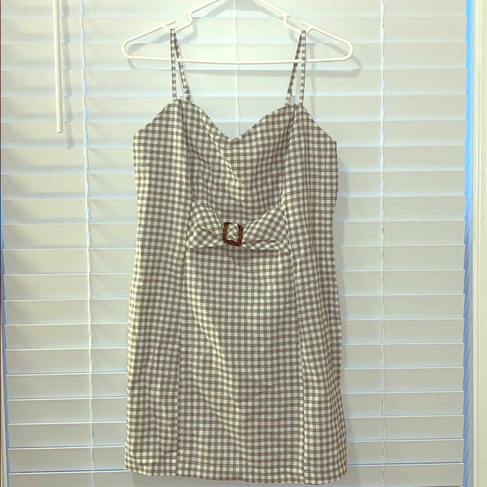 Gingham Mini Dress